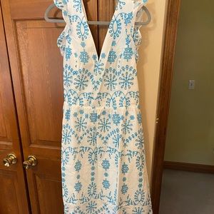 Lilly Pulitzer Dress - Lillyanne Eyelet (Size 14)